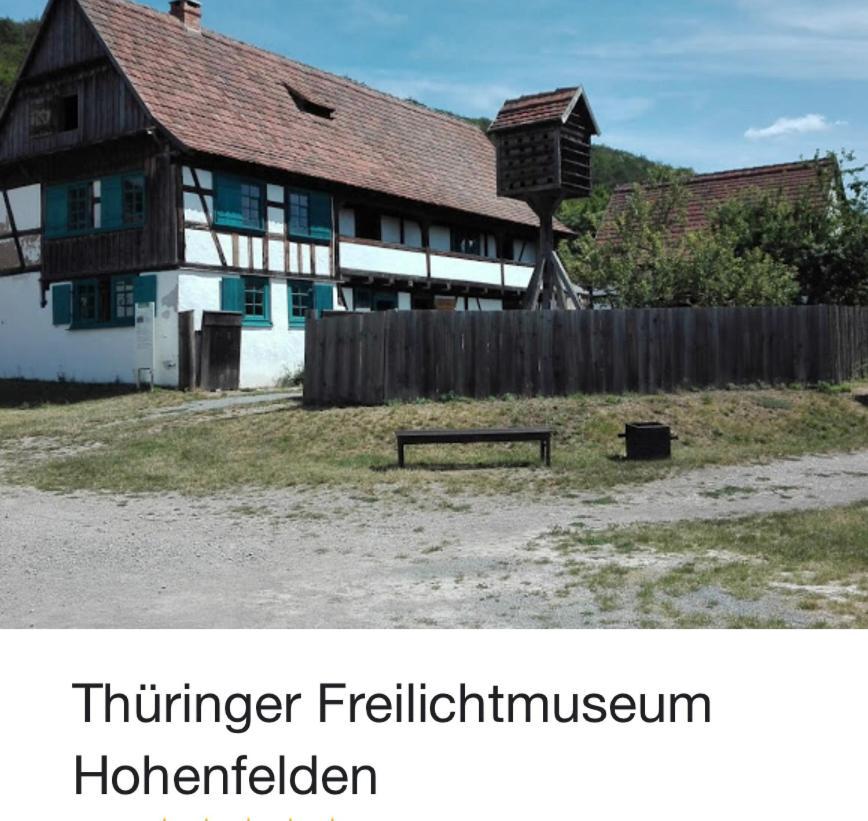 Delux Ferienwohnung Kunstgalerie Und Ilmradweg Kranichfeld Dış mekan fotoğraf