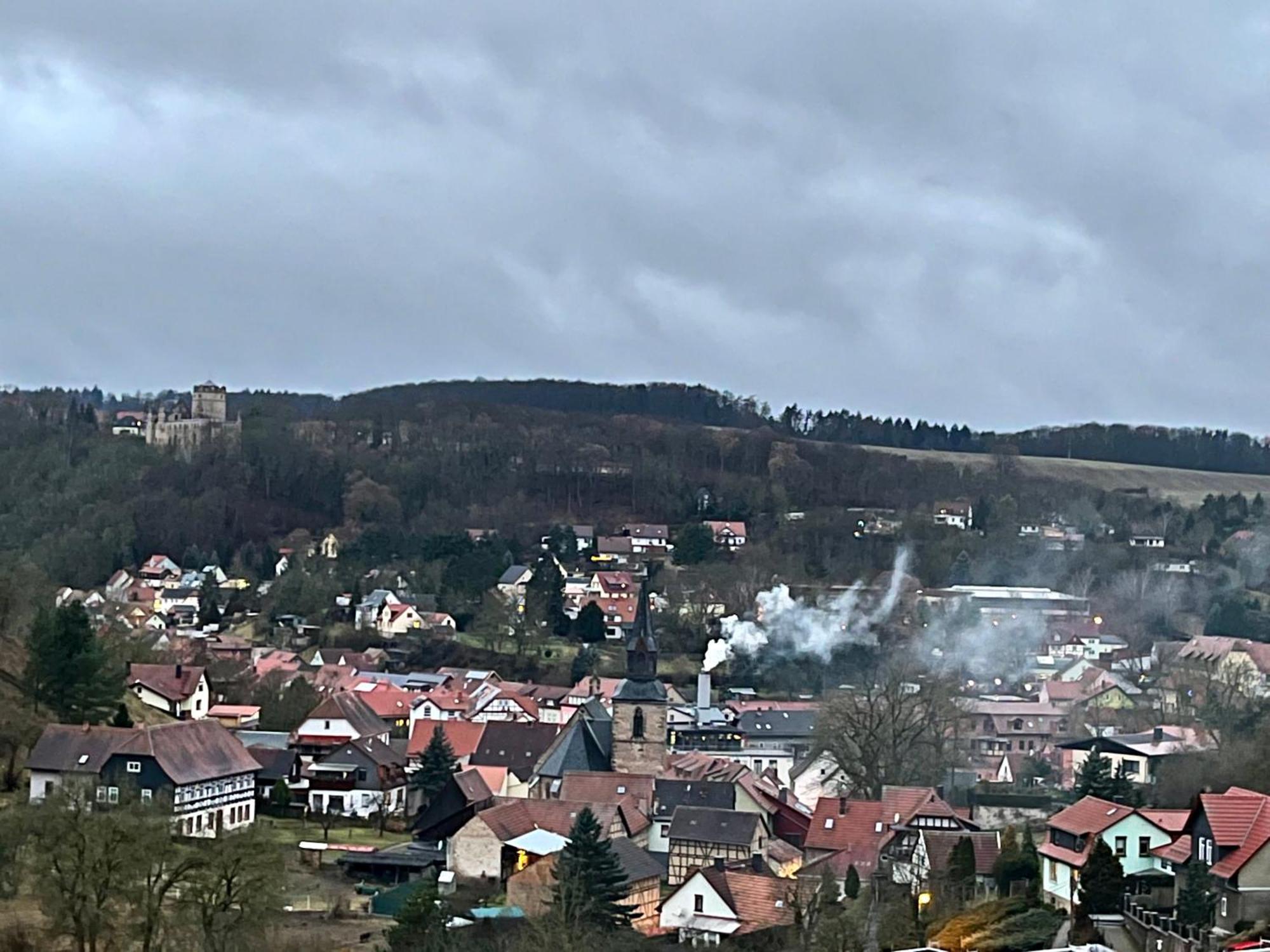 Delux Ferienwohnung Kunstgalerie Und Ilmradweg Kranichfeld Dış mekan fotoğraf